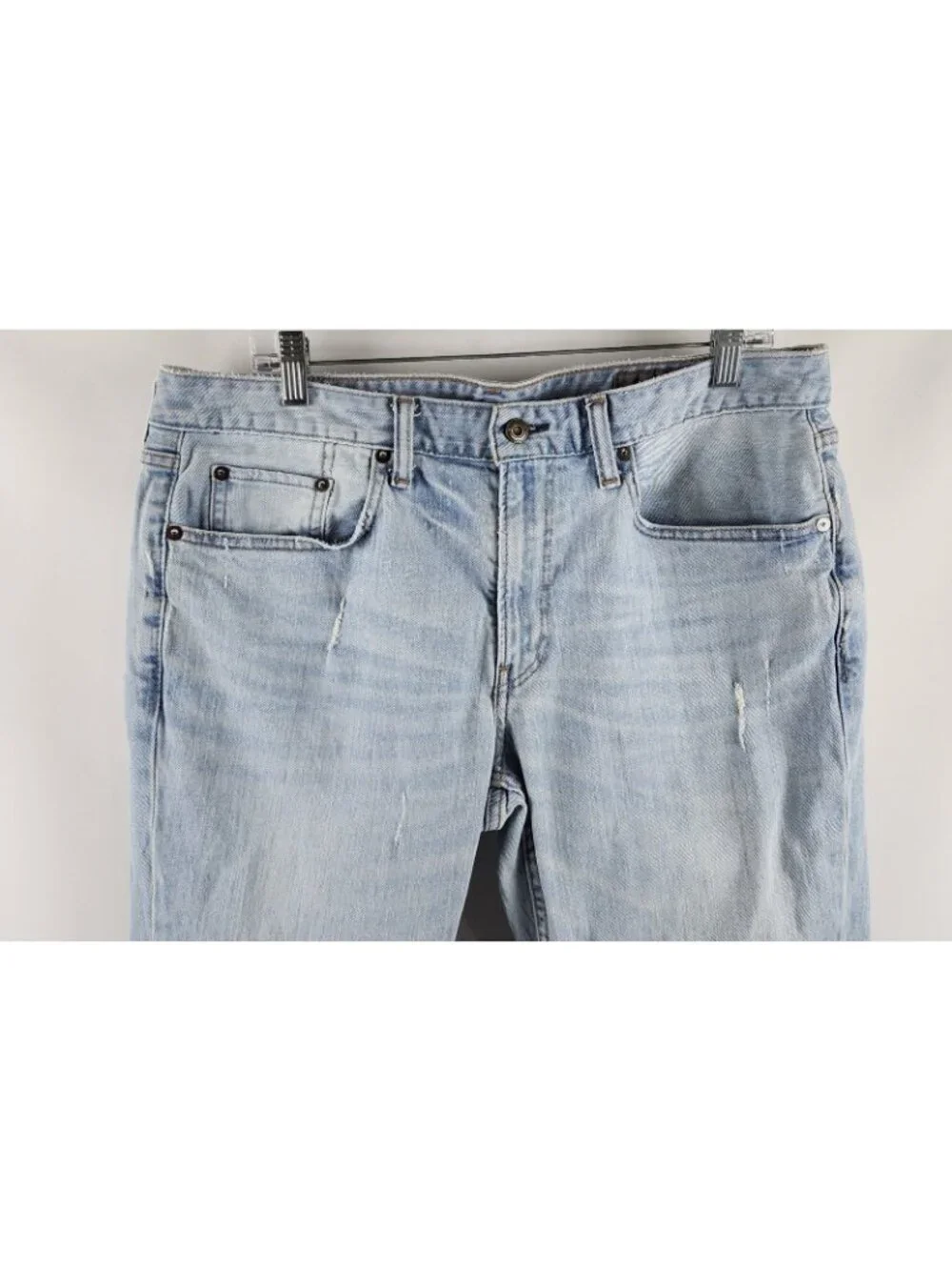 Bonobos Jeans Mens 36x30 The Blue Jean Slight Distress 5-Pocket Denim